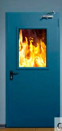 Дверь противопожарная